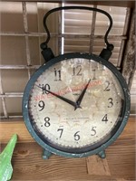 Rustics Footed Clock - works