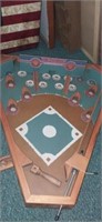 Old century baseball coffee table game
