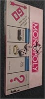 Monopoly board game 1985 edition