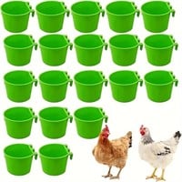 Green-Durable Hanging Animal/Bird Water/FeedingCup