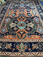 Hand Knotted Persian Heriz Rug 8x11 ft