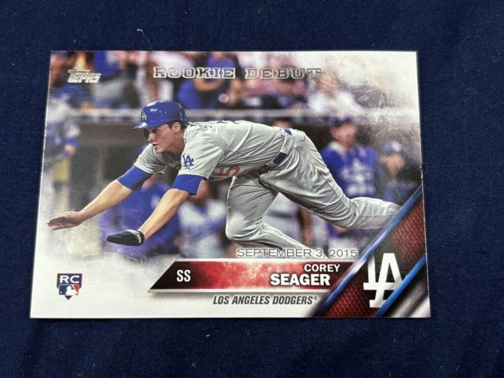 Cory Seager 2016 Topps Rookie Card #US279