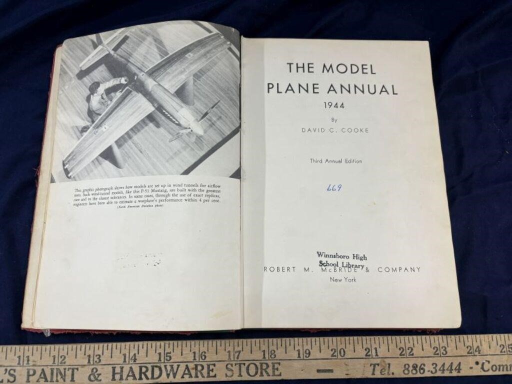 Vintage Model Plane Annual Hardback Book