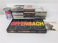 35 Coffret/CD variés dont "Offenbach" (en coffret)