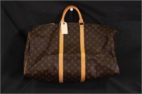Louis Vuitton Brown Keepall Travel bag