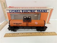 Lionel Milwaukee Road Tank Car Nib