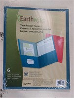 SEALED-Earthwise Folders 60Pcs
