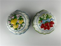 Franklin mint porcelain decorative molds