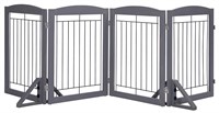 PAWLAND Extra Wide Outdoor Dog Gate for The Doorwa