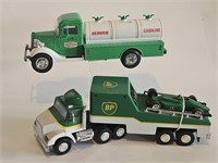 SERVCO TRUCK TANKER BANK AND BP CAR HAULER