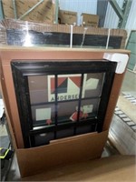 Andersen® Black SH Vertical Slider Window