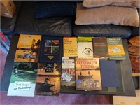 Collection of fishing books