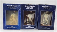 (3) RYAN HOWARD BOBBLE HEADS