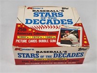 TOPPS BASEBALL STARS OF THE DECADES BOX