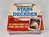 TOPPS BASEBALL STARS OF THE DECADES BOX