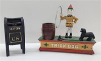 (AD) Circus Clown and Trick Dog Authentic Foundry