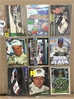 9-Vintage Nascar Ken Schrader Racing Cards
