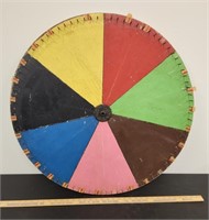 Antique Carnival Wheel- Game of Chance Wheel-