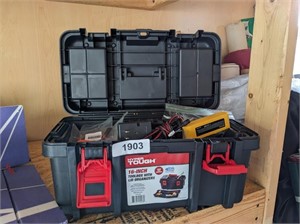 Tool Box w/ Airplane Parts