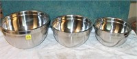 STainless Steel Mixing Bowls (3)