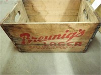 Breunings Wooden Box - 13"Wx11"Dx10"H