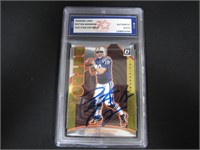 Peyton Manning Signed Slabbed Sports Card W/Coa