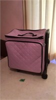 Craft suitcase. 17x13x18