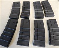 P - LOT OF 8 AMMO MAGS (Q23)