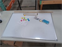 Dry Earase-Magnetic Board. 36x24.