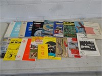 Lot of RC Model Airplane Manuals