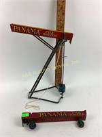 Panama Pile Driver tin litho toy as-is, in parts