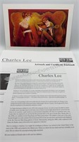 Charles Lee Guitar Serenade Signed Print