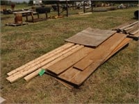 Pallet Of Misc Lumber & Plywood
