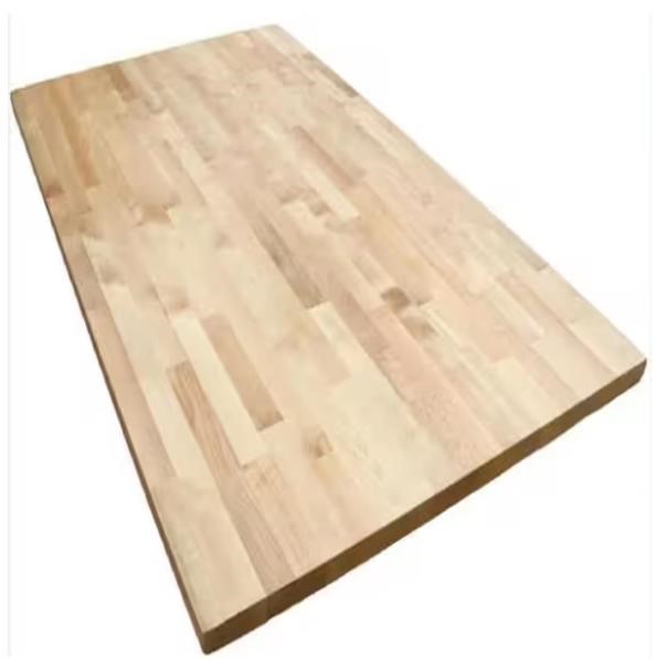 4 ft. Hevea Solid Wood Butcher Block Countertop