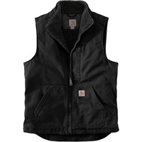Carhartt Sherpa, Vest , Color: Black , Size: S