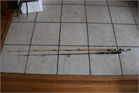Berkley Rod and Daiwa Two Piece 6'2" Rod, No reels