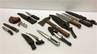 Lg. Lot of Collectible Knives & More K13C