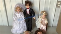 PORCELAIN DOLLS & MADAME ALEXANDER DOLLS, ETC