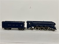 American Flyer the Royal blue engine and TENDER