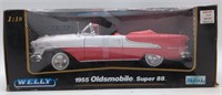 (JL) 1955 Oldsmobile Super 88 1:18 scale, Die