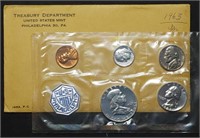 1963 US Mint Silver Proof Set in Envelope