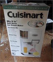 Cuisinart Soft Serve Ice Cream Maker in original