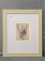 C Lerner Botanical Art - Framed