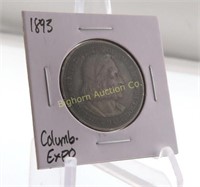 1893 Columbian Expo Commemorative Silver
