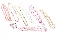 Multi Color Beaded Necklaces