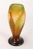 Galle Cameo Glass Vase,