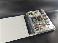 Large binder of NBA cards