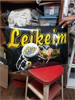 Leikeim Premium Beer Porcelain Sign