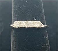 14KT Gold and Diamond Band