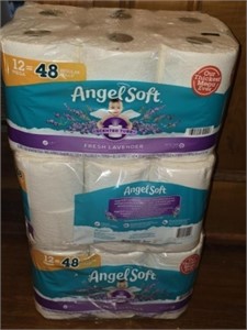 New Packs Angel Soft Fresh Lavender Toilet Paper